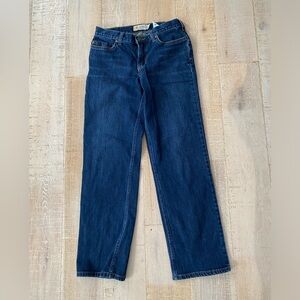 Carhartt Jeans Sz. 4 Blue Original Fit Straight Leg Denim